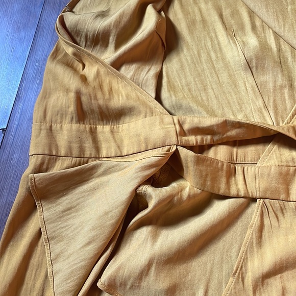 Banana Republic Mustard Yellow Wrap Tank Top - Picture 7 of 7